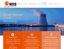 Tablet Screenshot of neis.org